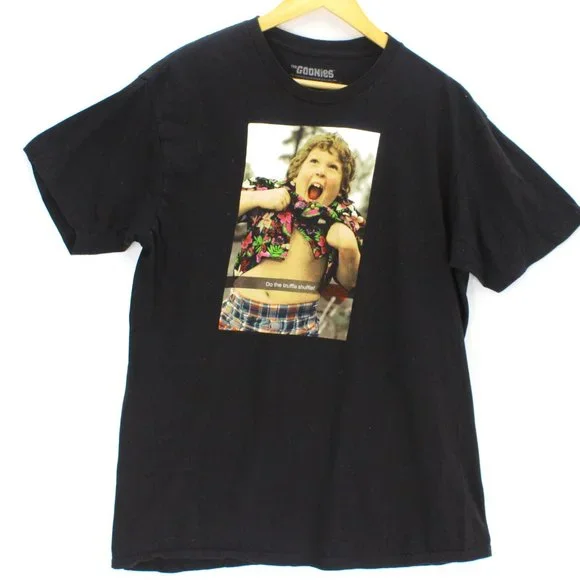 T-shirt The Goonies Chunk Truffle Shuffle - 100% Officiel, Coton, Coupe Classique